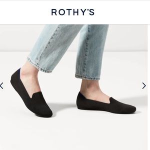 Rothy’s Black flat loafers